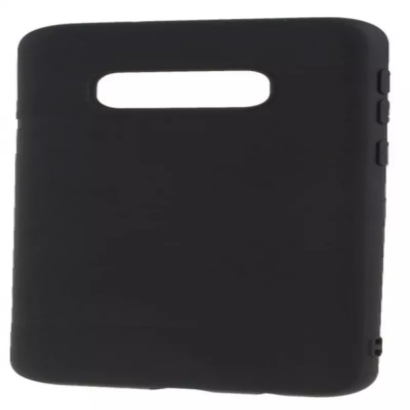 Evelatus Samsung Galaxy S10e Nano Siliconen Hoesje Soft Touch TPU Zwart