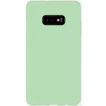 Evelatus Samsung Galaxy S10e Nano Siliconen Case Soft Touch TPU Mint