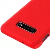 Evelatus Samsung Galaxy S10e Nano Silicone Case Soft Touch TPU rood