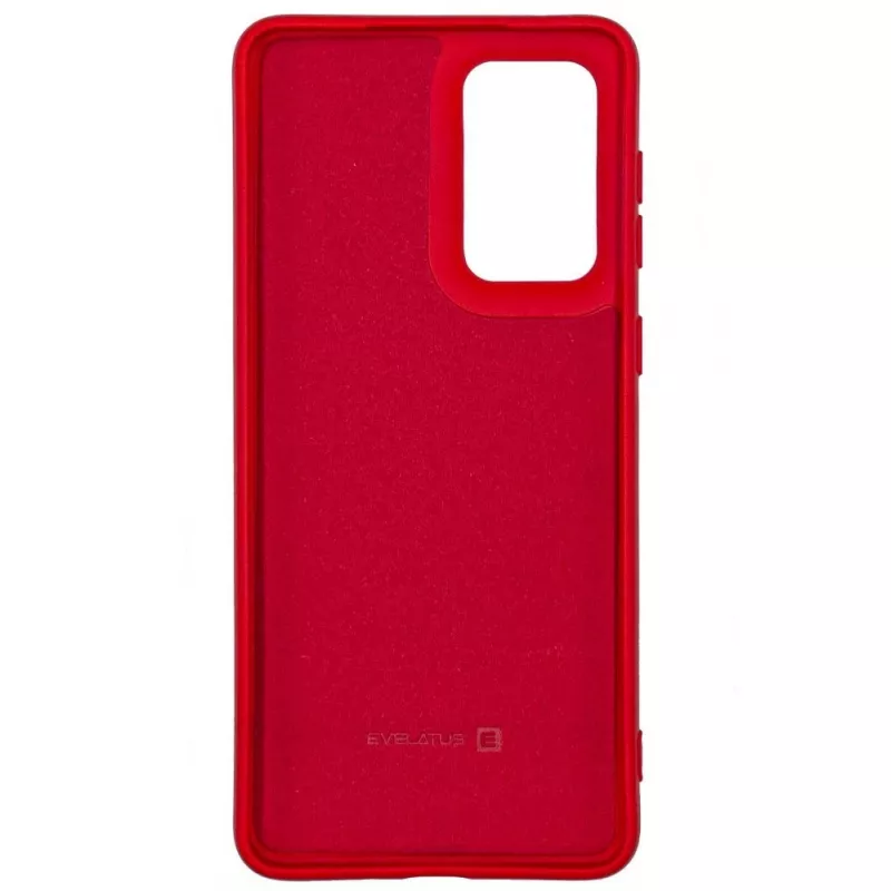 Evelatus Samsung Galaxy S20 FE / S20 FE 5G nano siliconen hoesje soft touch TPU rood