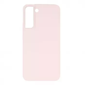 Evelatus Samsung Galaxy S21 FE nano siliconen hoes soft touch TPU beige