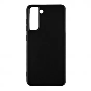 Evelatus Samsung Galaxy S21 FE Nano siliconenhoes soft touch TPU zwart