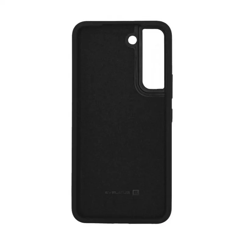 Evelatus Samsung Galaxy S21 Plus Nano silicone hoesje Soft Touch TPU zwart