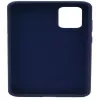 Evelatus Samsung Galaxy S21 Plus Premium Soft Touch Siliconen Hoesje Midnight Blue