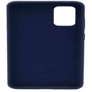 Evelatus Samsung Galaxy S21 Plus Premium Soft Touch Siliconen Hoesje Midnight Blue