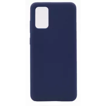 Evelatus Samsung Galaxy S21 Plus Premium Soft Touch Siliconen Hoesje Midnight Blue