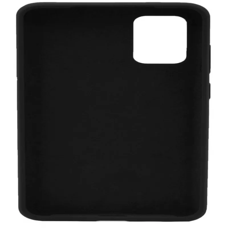 Evelatus Samsung Galaxy S21 Ultra premium soft-touch siliconenhoesje zwart