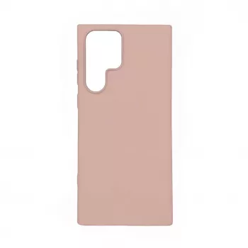 Evelatus Samsung Galaxy S22 Ultra Nano Siliconen Hoesje Soft Touch TPU Beige
