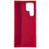 Evelatus Samsung Galaxy S22 Ultra premium soft-touch siliconenhoesje Chinees rood