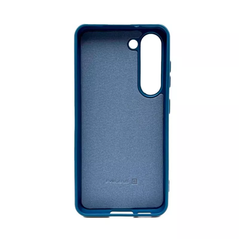 Evelatus Samsung Galaxy S23 Nano Siliconen Case Soft Touch TPU Middernachtblauw