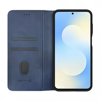 Evelatus Samsung Galaxy S26 FE boekhoesje blauw