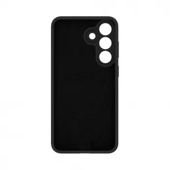 Evelatus Samsung Galaxy S26 FE Premium magnetisch soft-touch silicone hoesje zwart