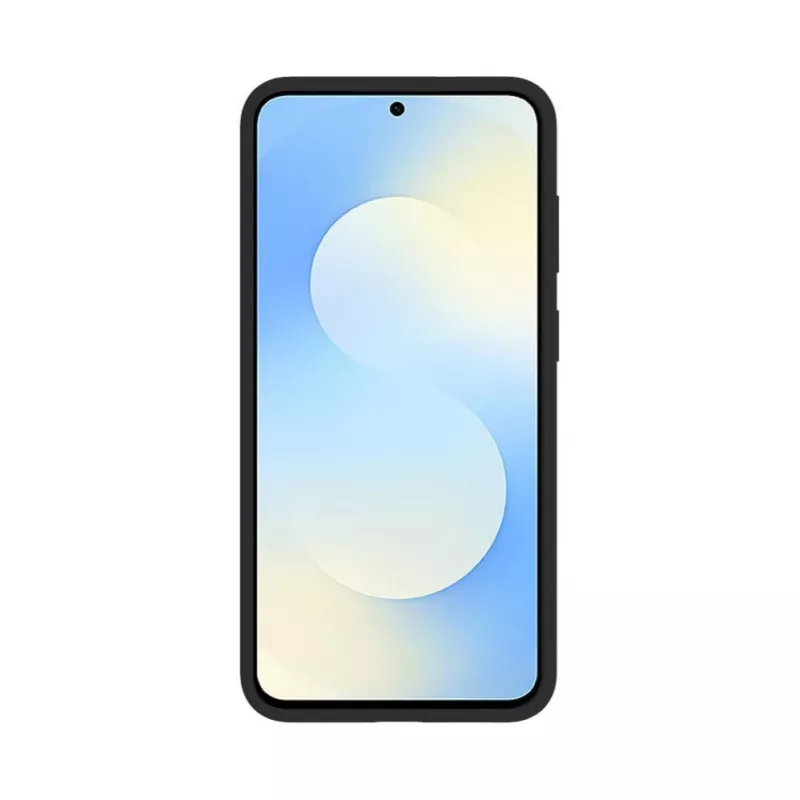 Evelatus Samsung Galaxy S26 FE Premium magnetisch soft-touch silicone hoesje zwart