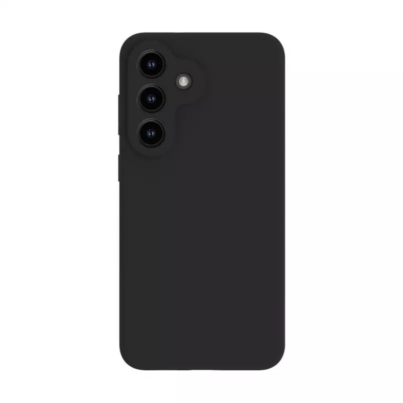 Evelatus Samsung Galaxy S26 FE Premium magnetisch soft-touch silicone hoesje zwart