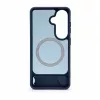 Evelatus Samsung Galaxy S26 gerubberd MagSafe-hoesje met standaard navy blue