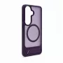 Evelatus Samsung Galaxy S26 gerubberd MagSafe-hoesje met standaard paars