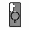 Evelatus Samsung Galaxy S26 Shield-hoesje met MagSafe & standaard, matte ring, zwart