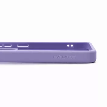 Evelatus Samsung Galaxy S26 Shield-hoesje met MagSafe & standaard, matte ring, lavendelpaars