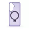Evelatus Samsung Galaxy S26 Shield-hoesje met MagSafe & standaard, matte ring, lavendelpaars