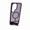 Evelatus Samsung Galaxy S26 Ultra gerubberd MagSafe-hoesje met standaard - paars