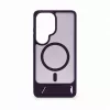 Evelatus Samsung Galaxy S26 Ultra gerubberd MagSafe-hoesje met standaard - paars
