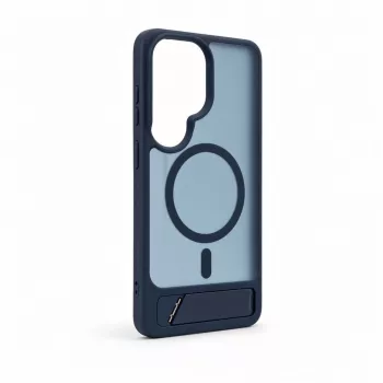 Evelatus Samsung Galaxy S26 Ultra gerubberd MagSafe-hoesje met standaard marineblauw