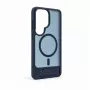 Evelatus Samsung Galaxy S26 Ultra gerubberd MagSafe-hoesje met standaard marineblauw