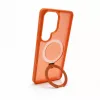Evelatus Samsung Galaxy S26 Ultra Shield-hoes met MagSafe & Standaard Mat Ring Oranje