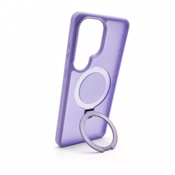 Evelatus Samsung Galaxy S26 Ultra beschermhoes met MagSafe & standaard matte ring lavendelpaars