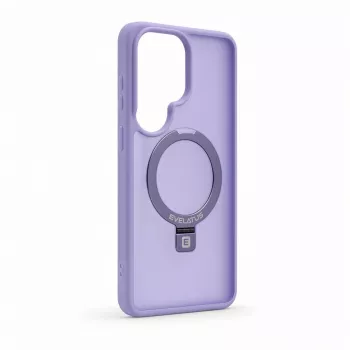 Evelatus Samsung Galaxy S26 Ultra beschermhoes met MagSafe & standaard matte ring lavendelpaars