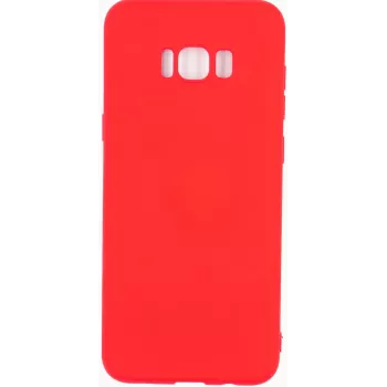 Evelatus Samsung Galaxy S8 Plus Nano Silicone Case Soft Touch TPU rood