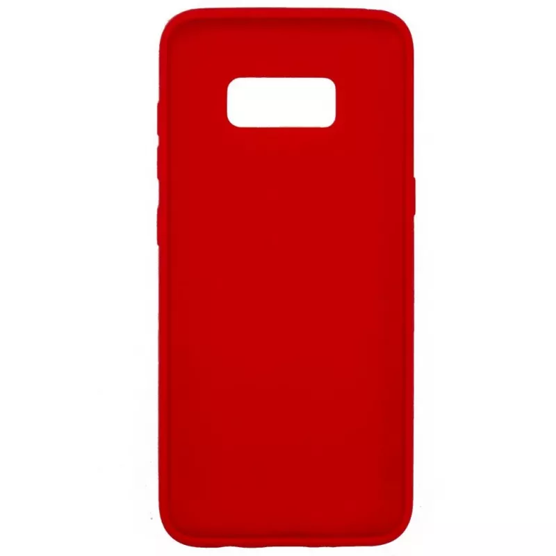 Evelatus Samsung Galaxy S8 siliconen hoesje rood