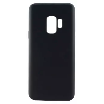Evelatus Samsung Galaxy S9 Nano silicone case Soft Touch TPU zwart