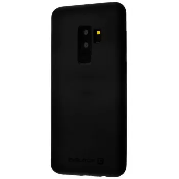 Evelatus Samsung Galaxy S9 Plus nano siliconen hoesje soft touch TPU zwart