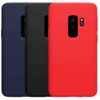 Evelatus Samsung Galaxy S9 Plus nano-siliconen hoesje Soft Touch TPU zwart