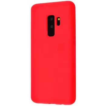 Evelatus Samsung Galaxy S9 Plus nano siliconenhoesje soft touch TPU rood