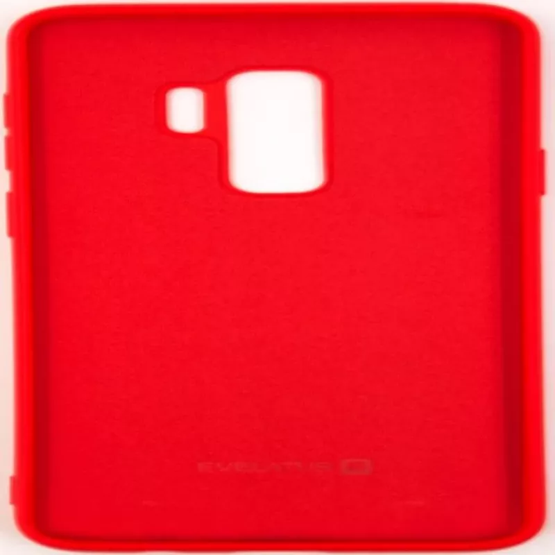 Evelatus Samsung Galaxy S9 Plus Nano Silicone hoesje Soft Touch TPU rood