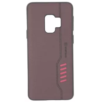 Evelatus Samsung Galaxy S9 Shooter bruine achterkant cover