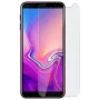 Evelatus Samsung J4 Plus 0,33mm vlakke transparante beeldschermbescherming van gehard glas met Japanse lijm en antistatische coating