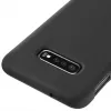 Evelatus Samsung S10e Premium Soft Touch siliconen hoesje zwart
