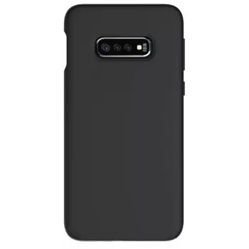 Evelatus Samsung S10e Premium Soft Touch siliconen hoesje zwart