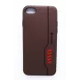 Evelatus Shooter Brown back cover voor Apple iPhone 7/8/SE (2020)/SE (2022)