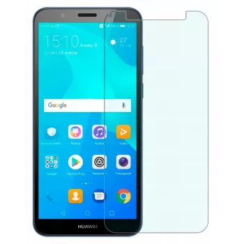 Evelatus siliconen achterkant cover voor Huawei Y5 2018 - zwart
