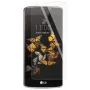 EVELATUS silicone achtercover voor LG K8 (2016) - zwart