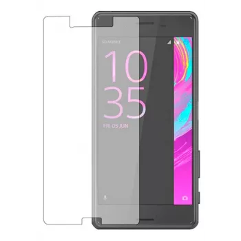 Evelatus Sony Xperia X Performance silicone achterkanthoes zwart