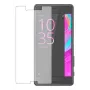Evelatus Sony Xperia X Performance silicone achterkanthoes zwart