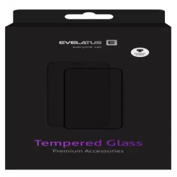 Evelatus gehard glas schermbeschermer voor Xiaomi Redmi Note 8 / Redmi Note 8 2021 – 0,33 mm vlak helder glas met Japanse lijm, antistatisch