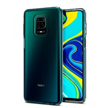 Evelatus TPU 1,5mm smoked back cover voor Xiaomi Redmi Note 9 Pro / Redmi Note 9S