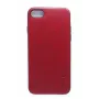 Evelatus Velvet Red siliconen achterkanthoes voor Apple iPhone 7/8/SE (2020/2022)