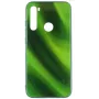 Evelatus Water Ripple Full Color Electroplating gehard glas case voor Xiaomi Redmi Note 8 / Redmi Note 8 2021 - groen